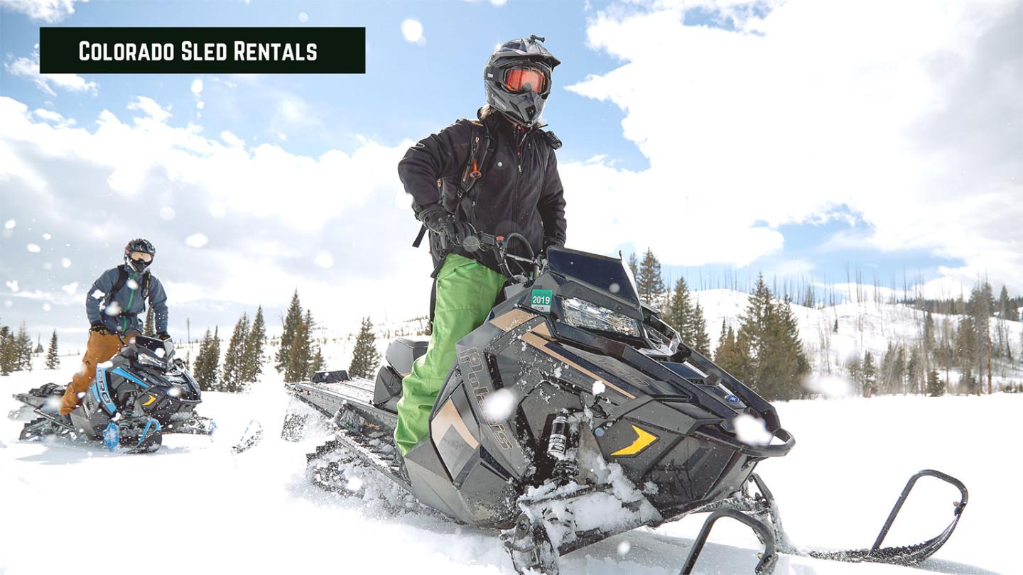 Colorado Sled Rentals Polaris Adventures Outfitter