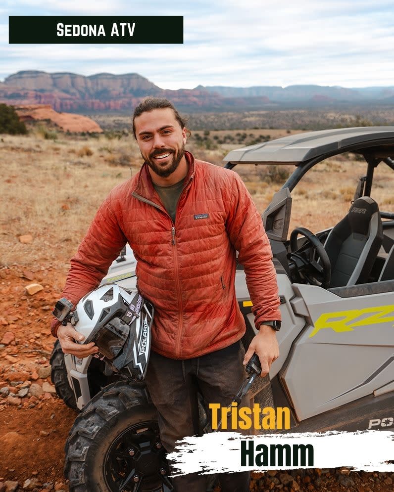 Tristan Hamm Off Roads in Sedona Arizona