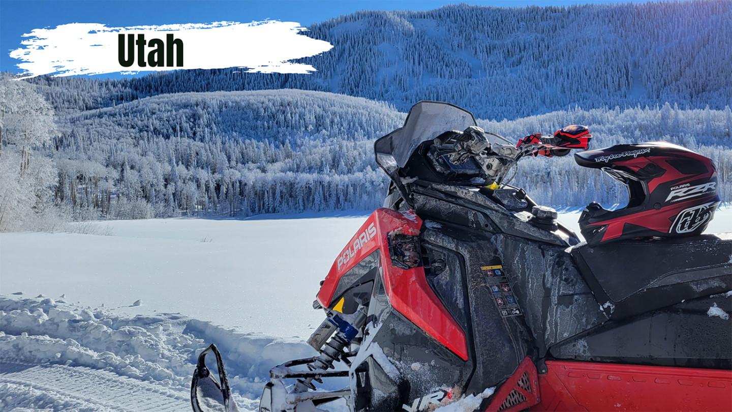 Best places to snowmobile in Utah